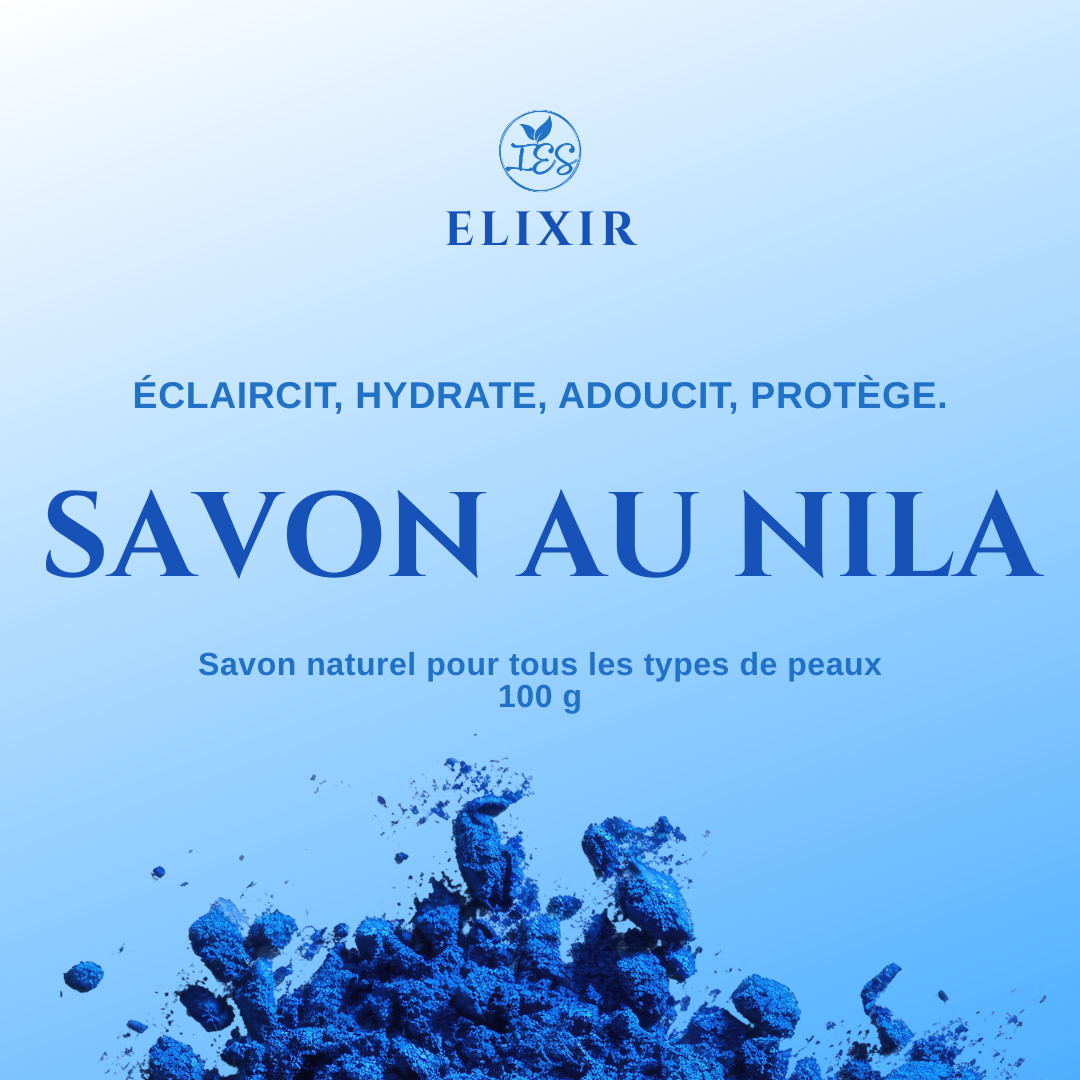 savon au Nila, nila bleu à la Réunion, produits naturels 974, savon naturel, saint pierre